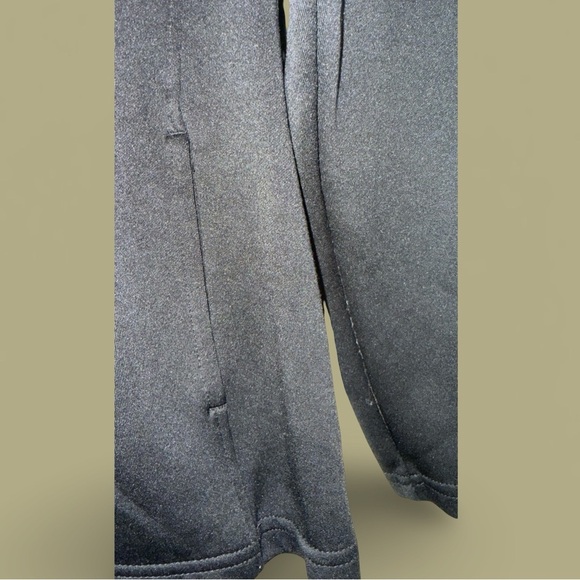 Avia S Active Quilted 1/4 Zip Pullover Charcoal Black - Picture 5 of 6